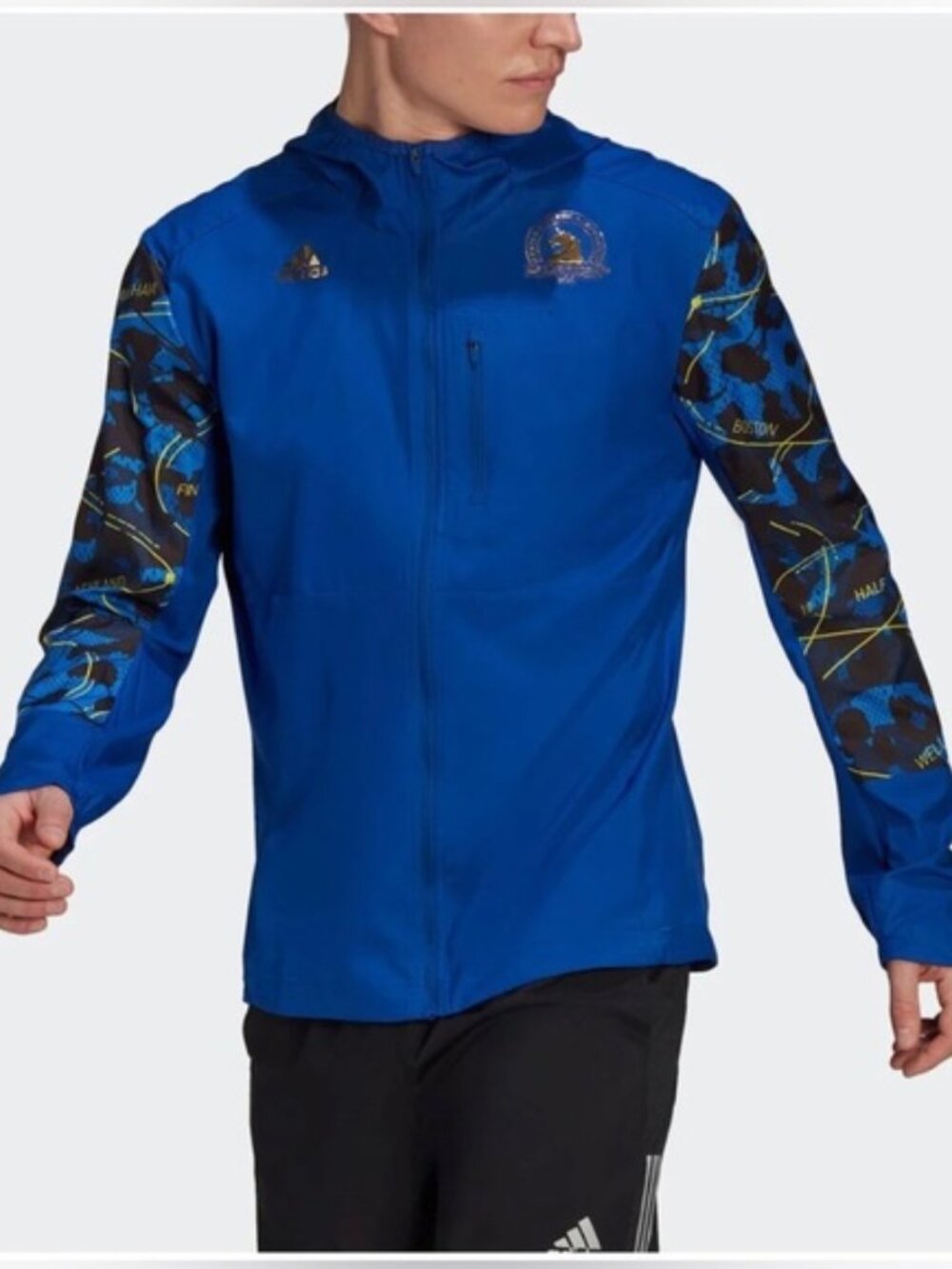 adidas Men Boston Marathon Jacket GQ8333